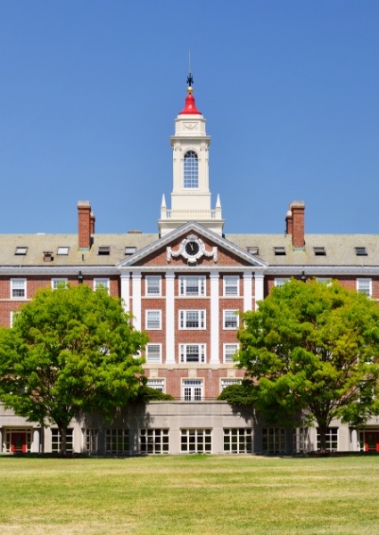 Outside view of medical school